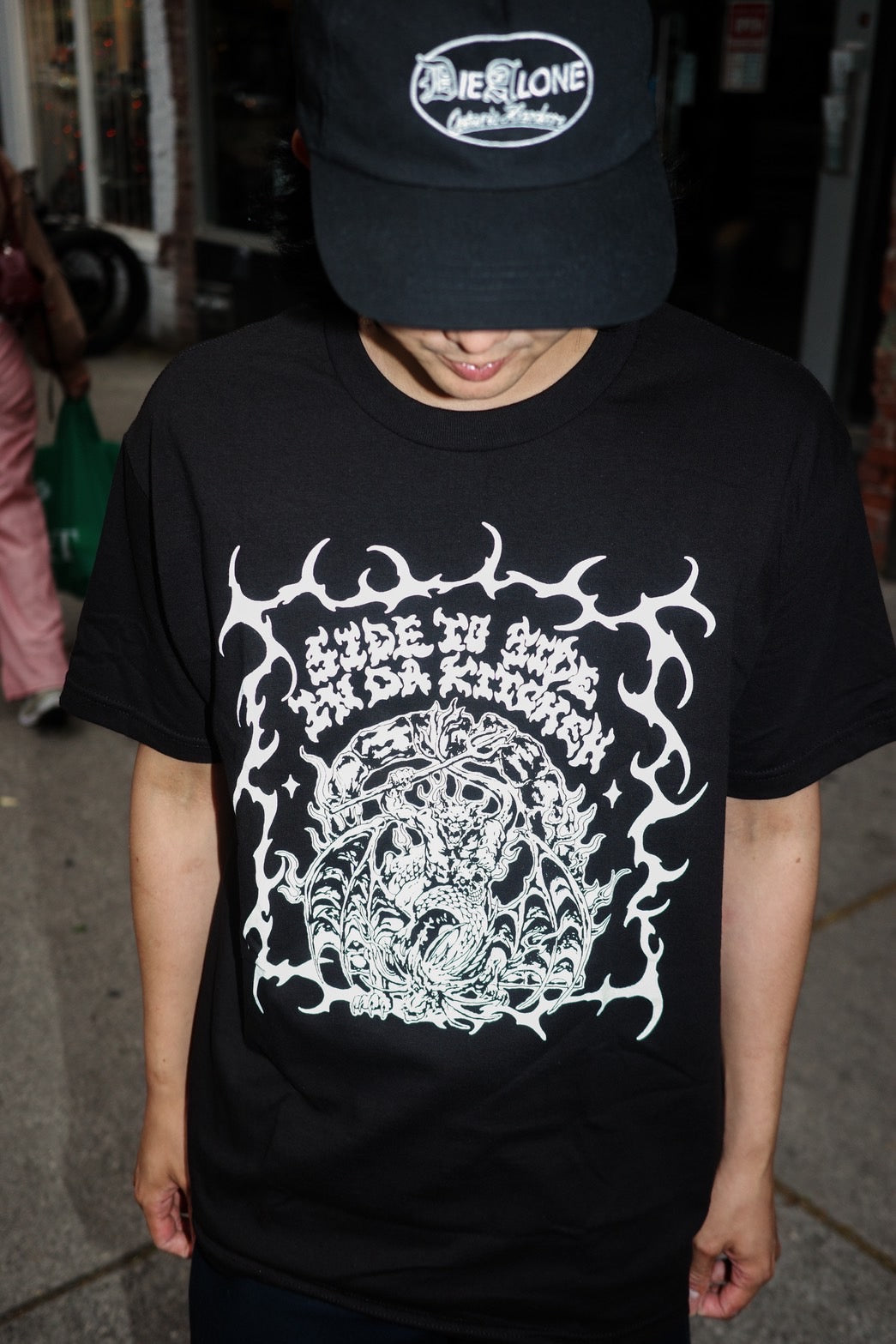 Side to side in da kitchen “Dragon” Black S/S T-Shirt