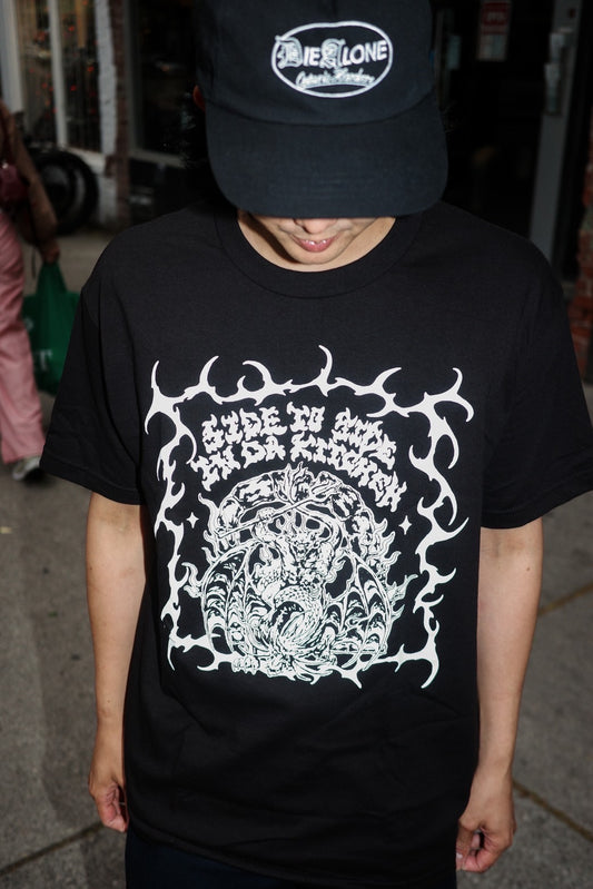 Side to side in da kitchen “Dragon” Black S/S T-Shirt