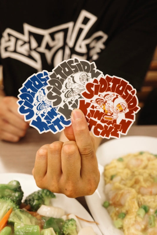 Side to side in da kitchen “Hoodie boy” 3 tickers